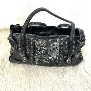 Ed Hardy | Bags | Ed Hardy Shoulder Bag 7829 Melrose Studded